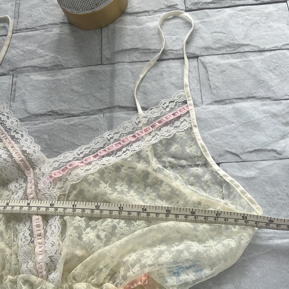 Vintage sheer lace bodysuit lingerie size 3XL - Picture 8 of 12